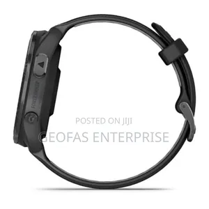 Garmin Forerunner 965 Carbon Gray Titanium Bezel Black Case