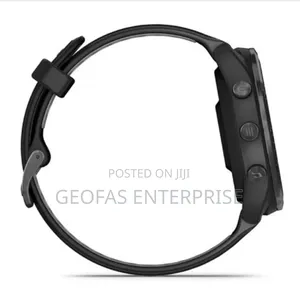 Garmin Forerunner 965 Carbon Gray Titanium Bezel Black Case