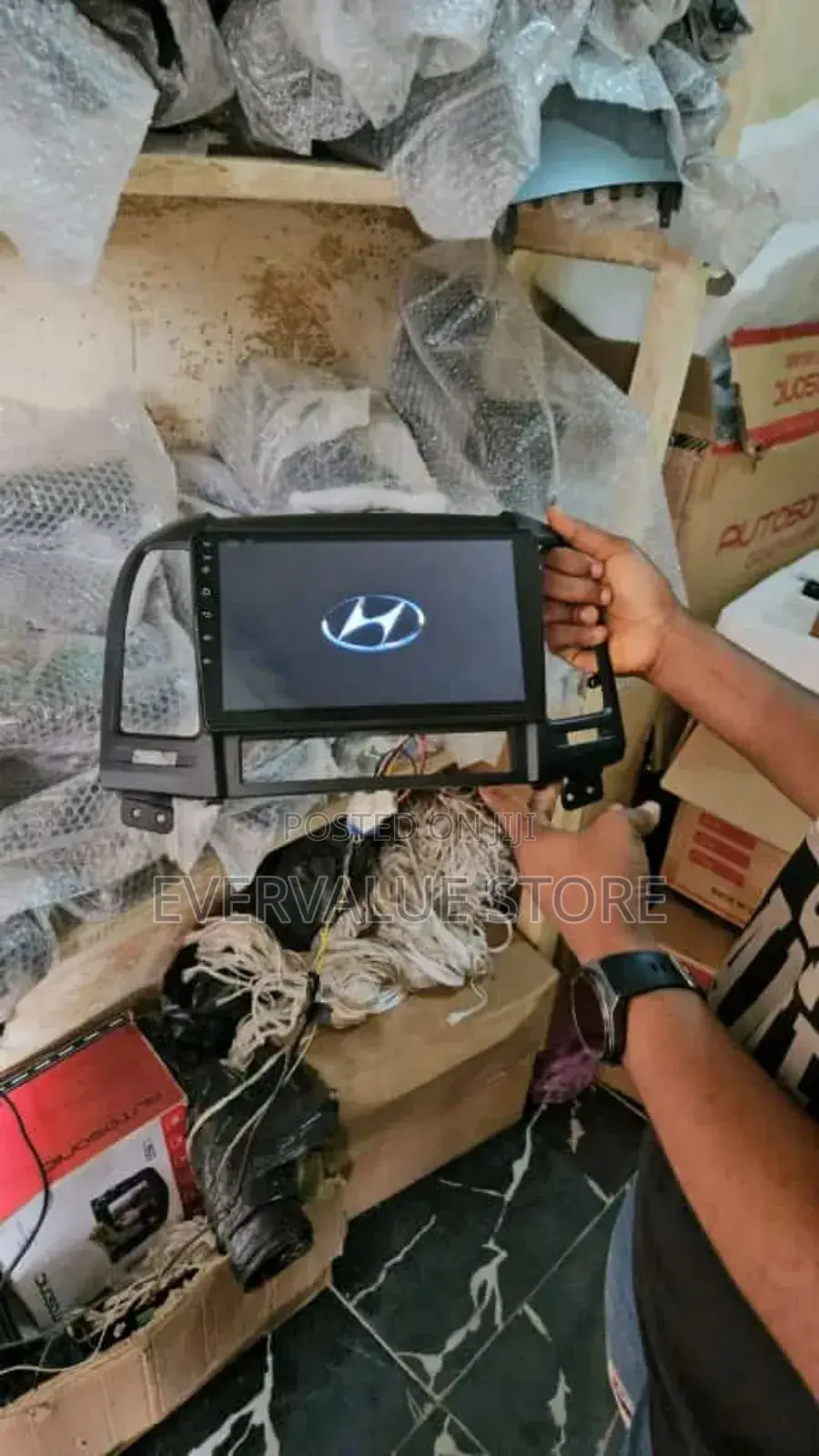 Hyundai Santa Fe 2005-2012 Android Player + Camera