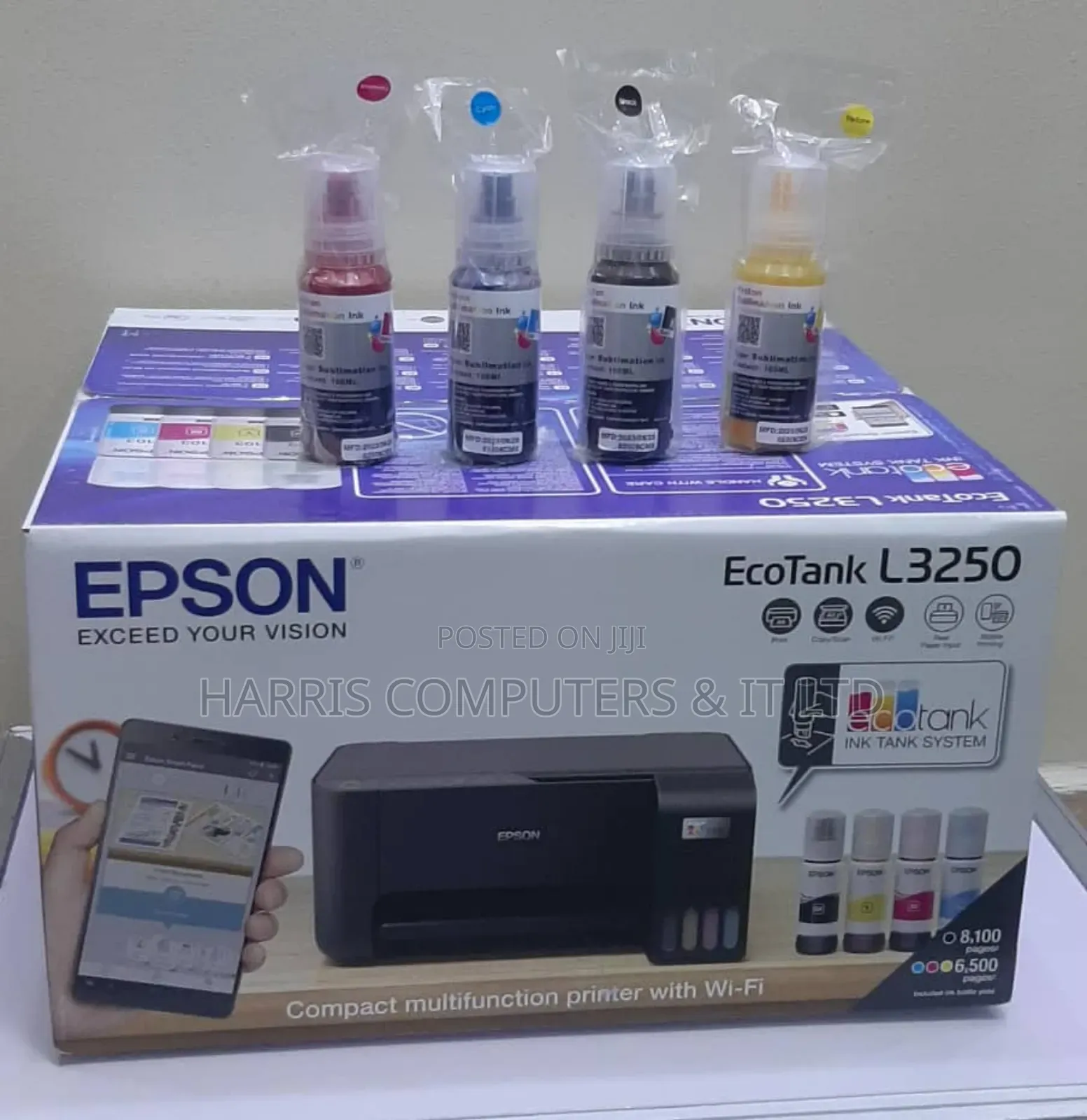 Epson L3250 Wireless Sublimation Printer