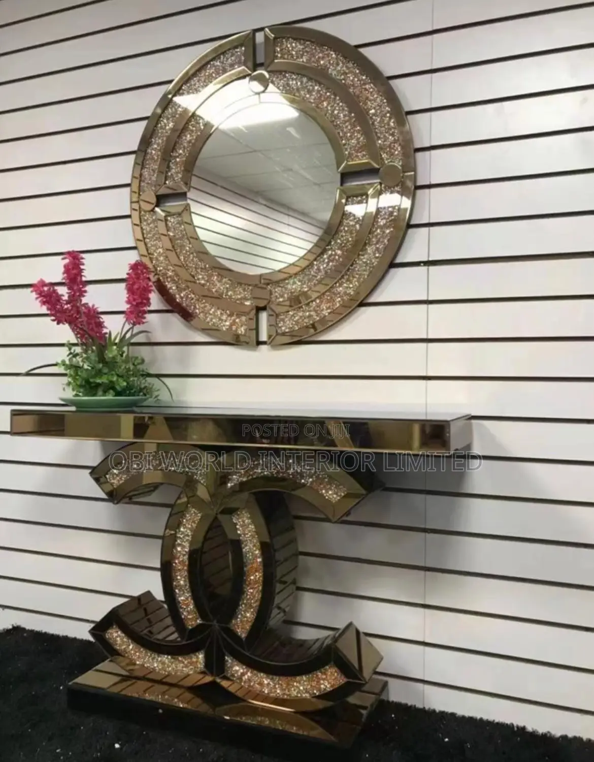 New Design Luxury Console Table With Mirror