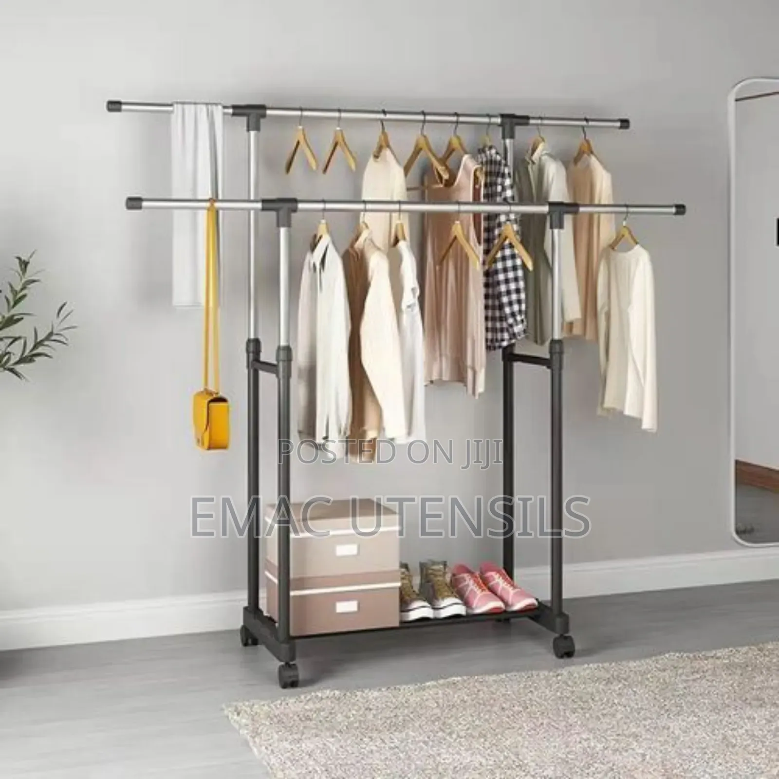 Clothes Hanger/Drying ( Extendable ) Double Poles