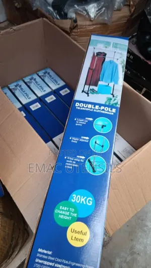 Clothes Hanger/Drying ( Extendable ) Double Poles