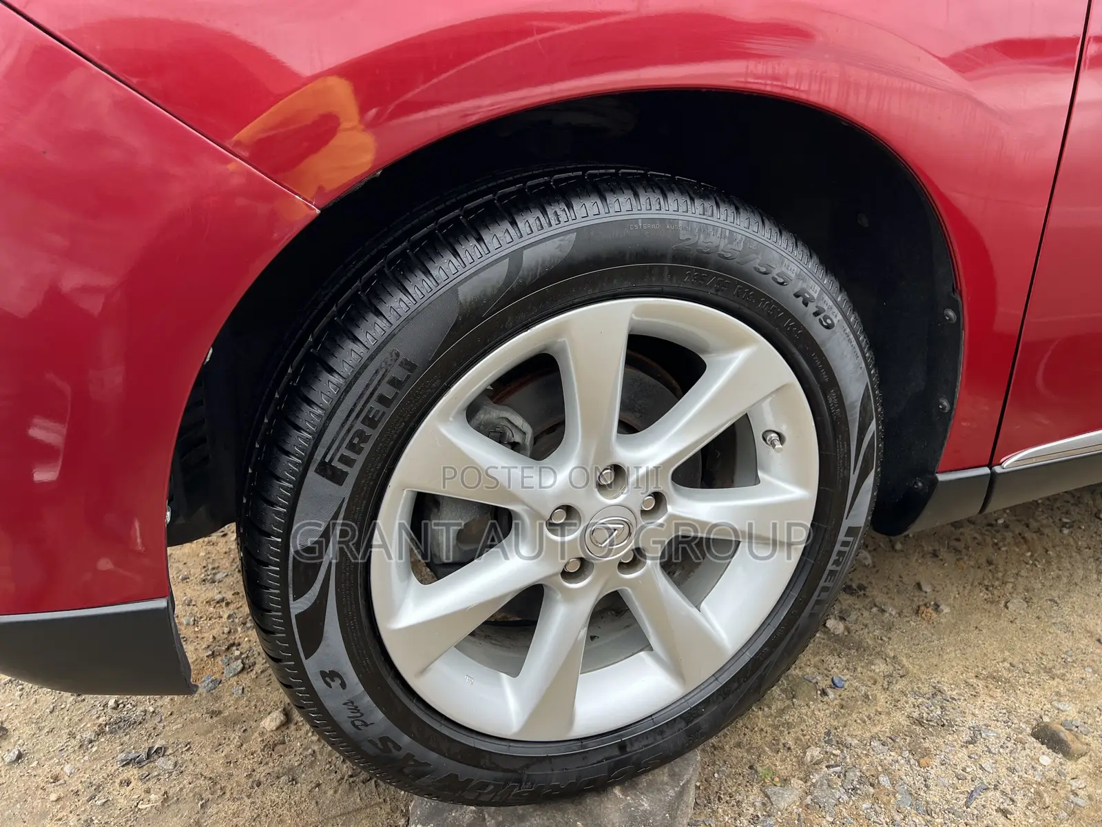 Lexus RX 350 2010 Red