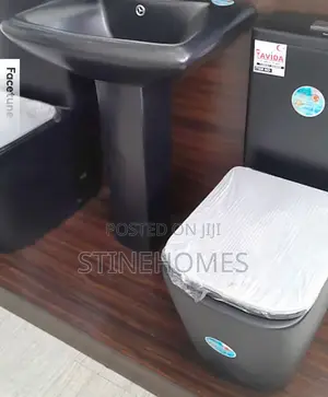 Mat Black Water Closet