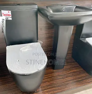 Mat Black Water Closet