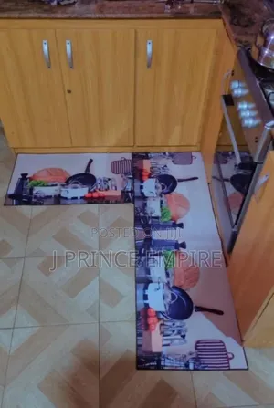 Cutlery Anti-slip Kitchen Runner Mats - 2pcs