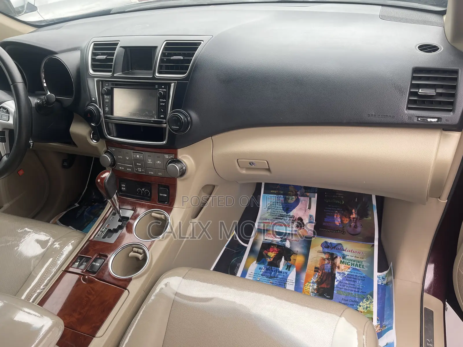 Toyota Highlander 2013 Red
