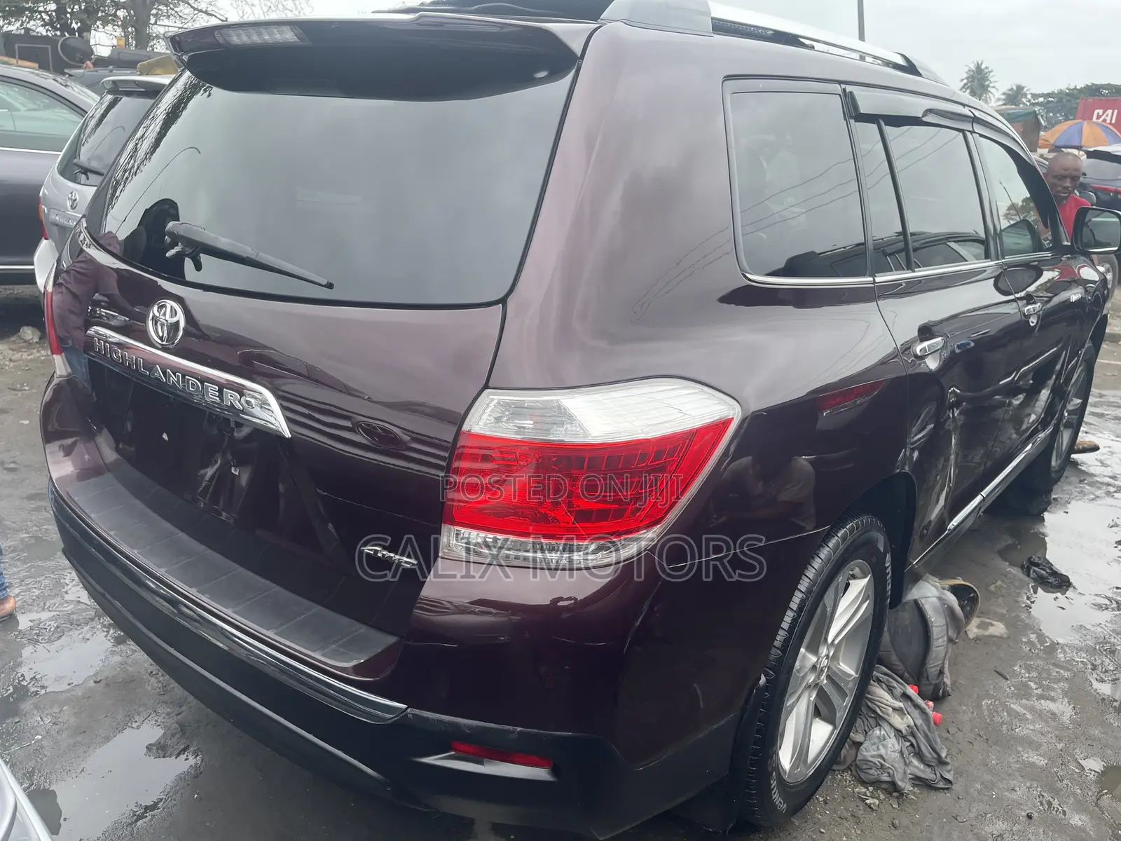Toyota Highlander 2013 Red