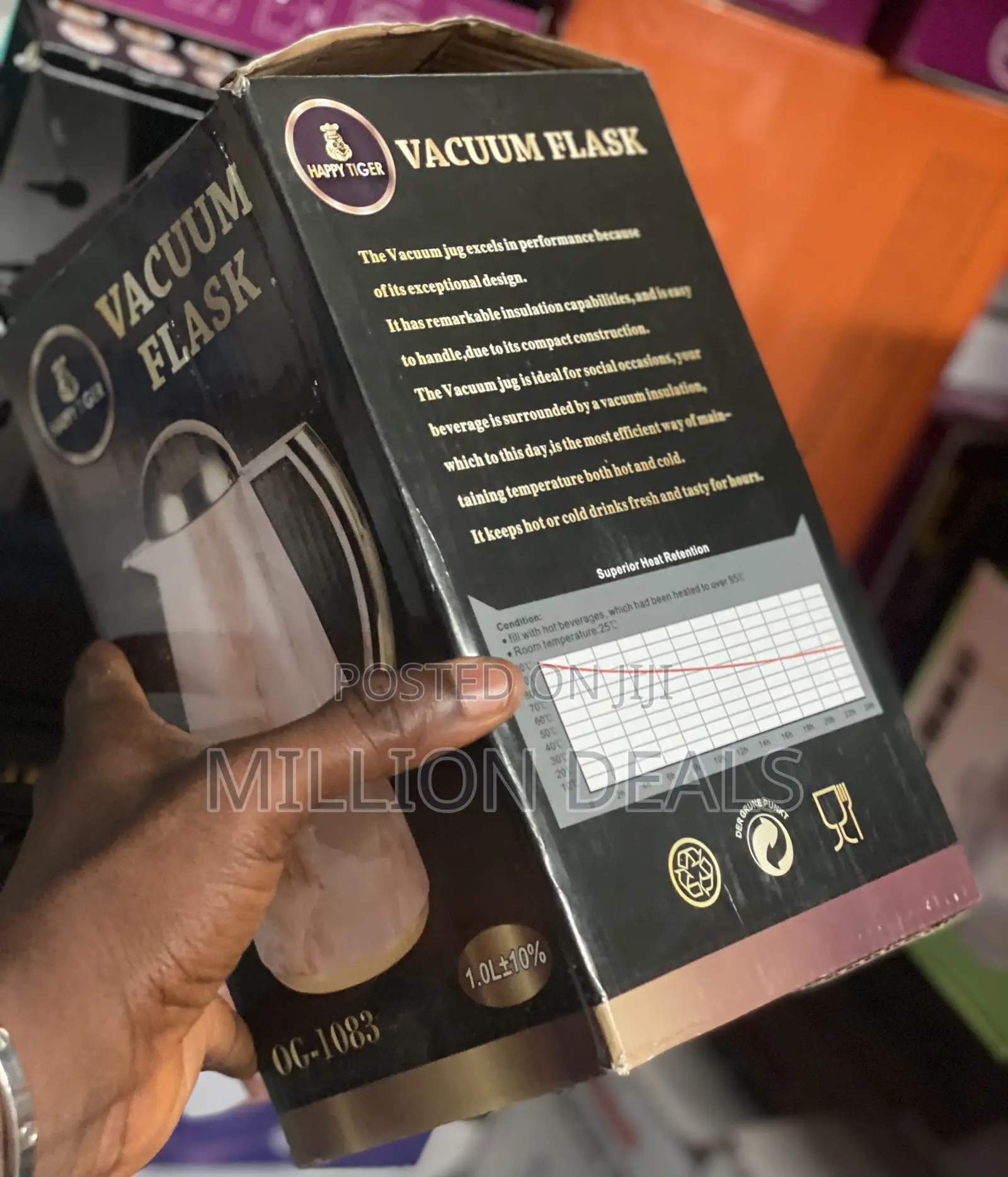 Cool Classic Vacuum Flask 1litre