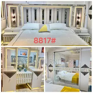 Complete Set of Bed With Wardrobe