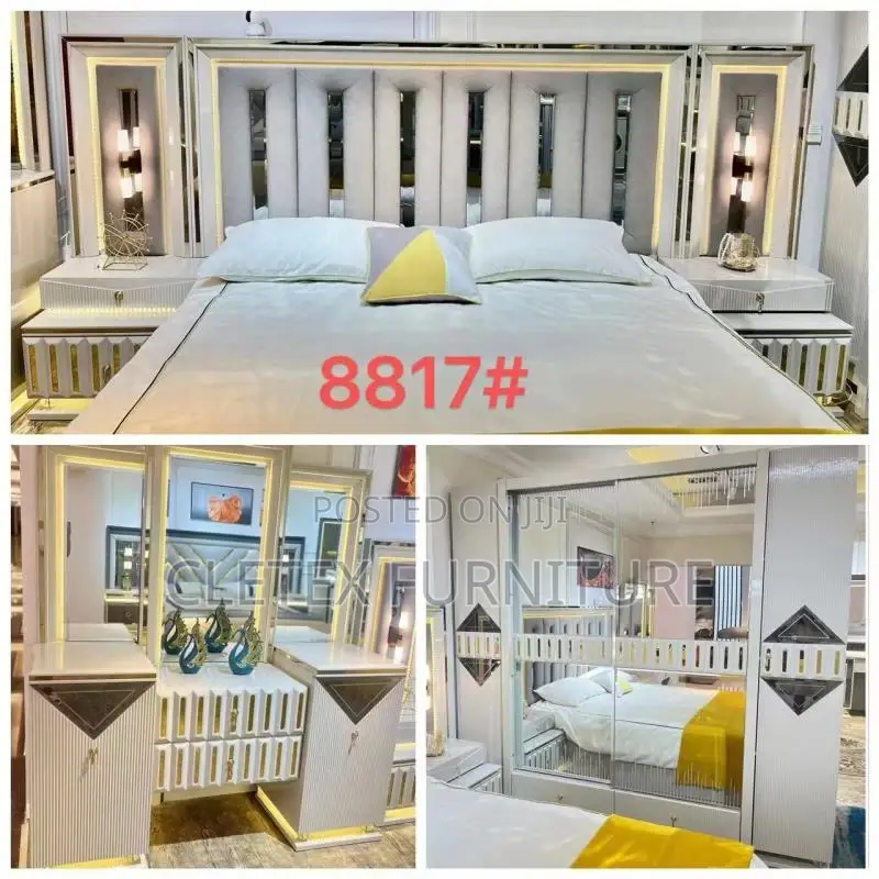 Complete Set of Bed With Wardrobe
