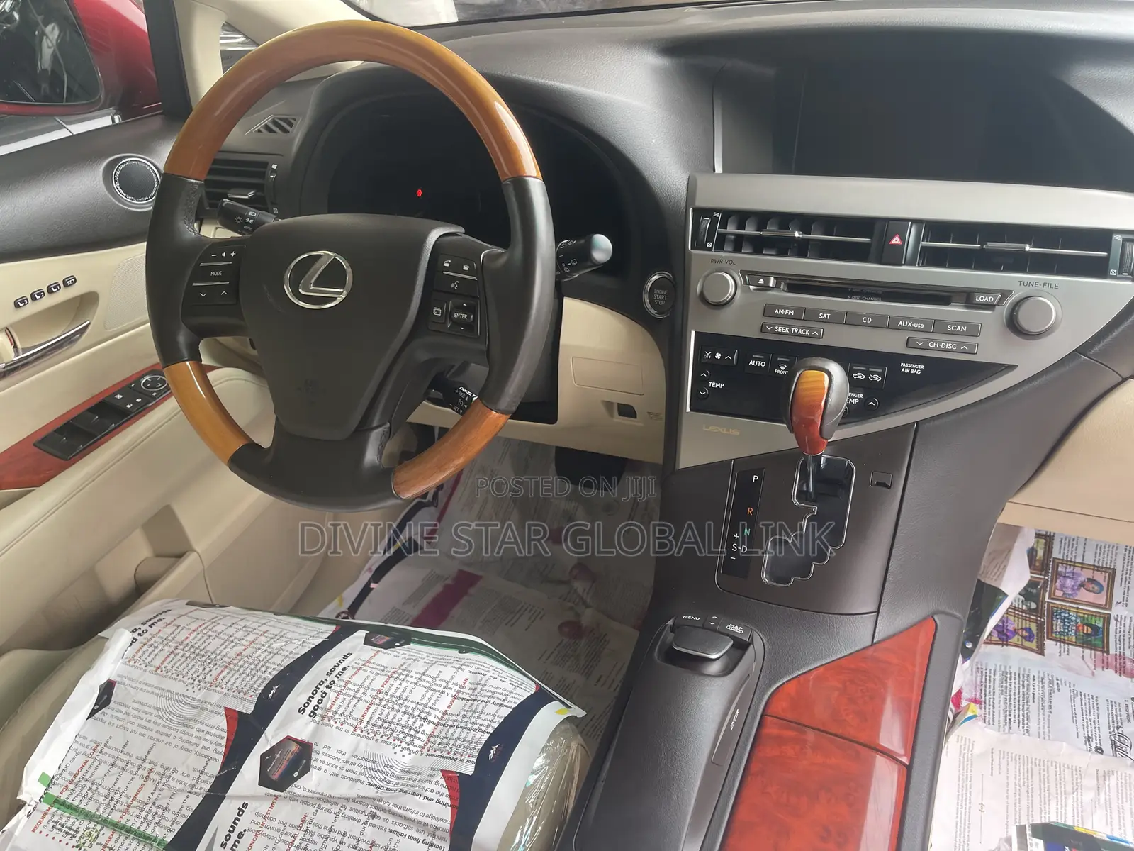 Lexus RX 350 2010 Red