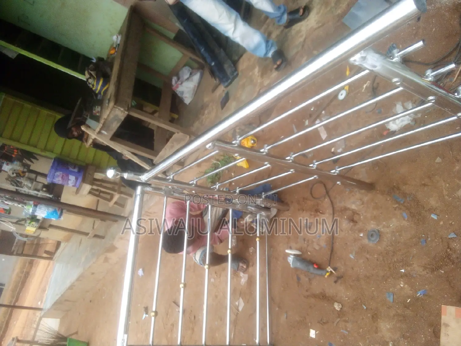 Stainless Handrails Installation