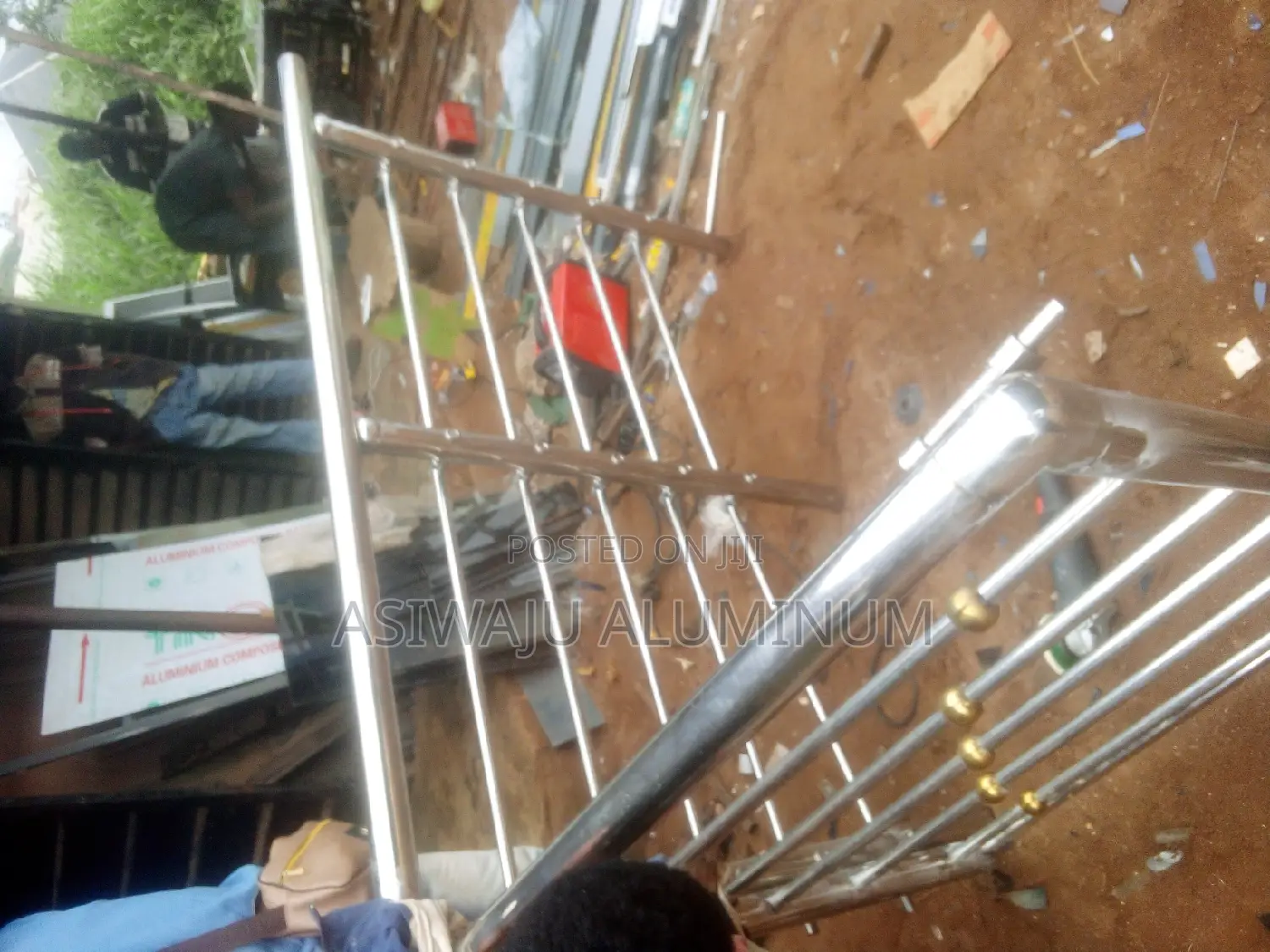 Stainless Handrails Installation