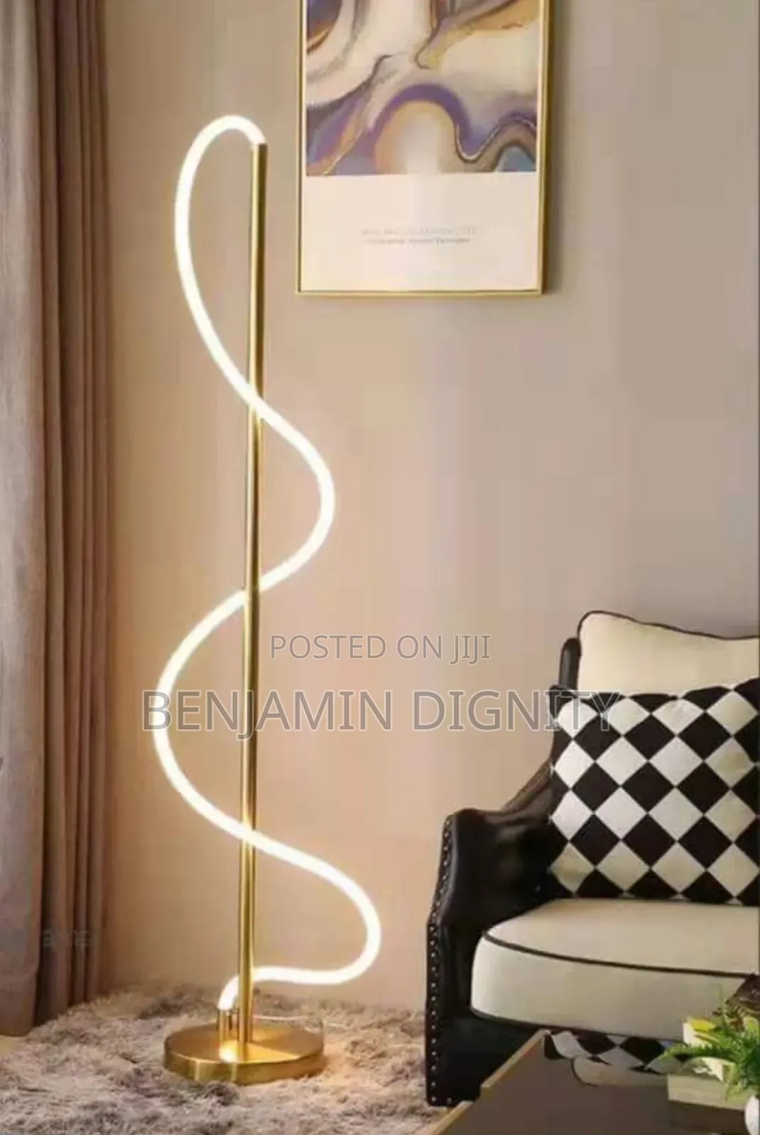 Nordic Led Hose Floor Lamp