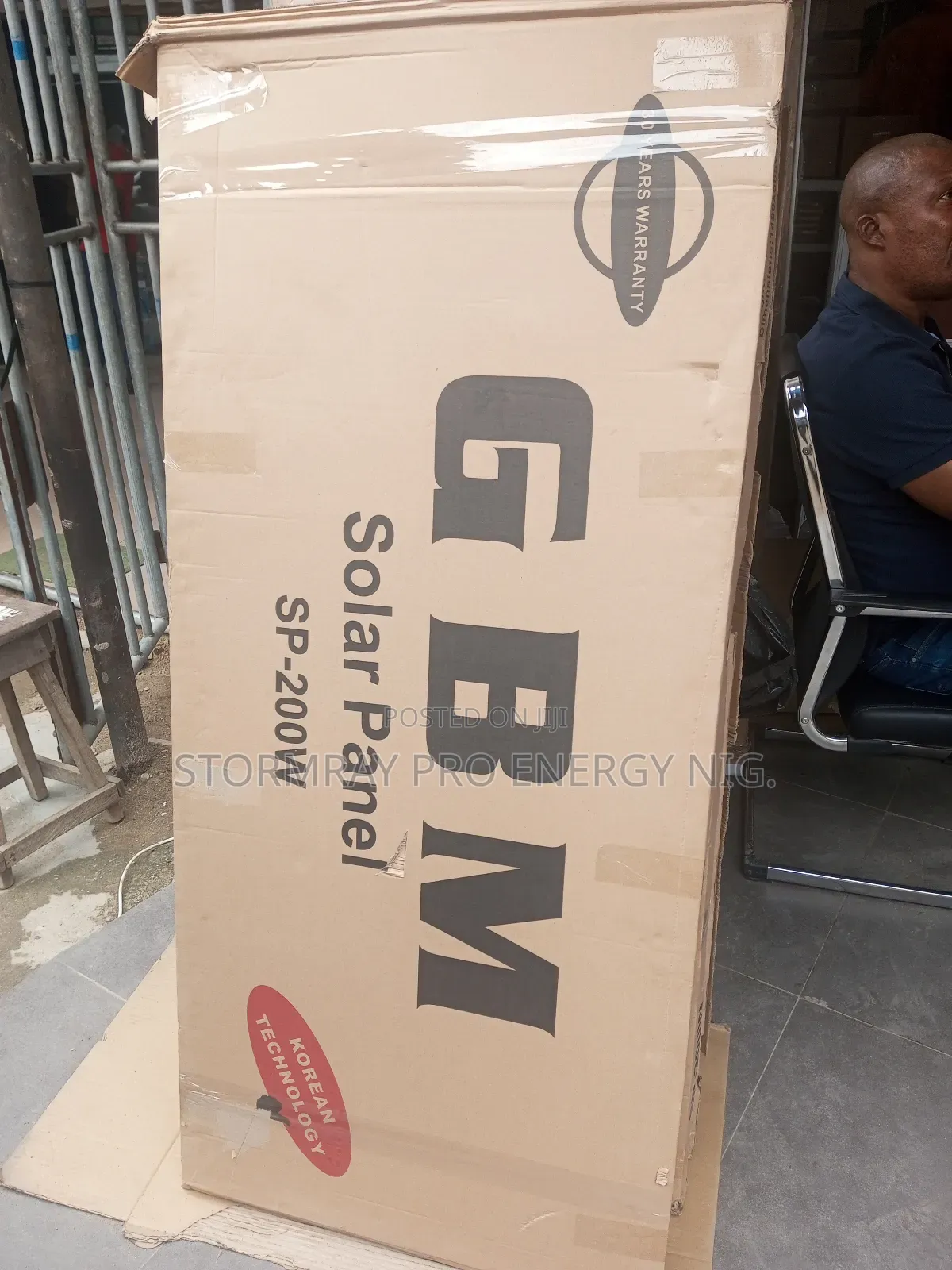 G.B.M 200watts Solar Panels Available
