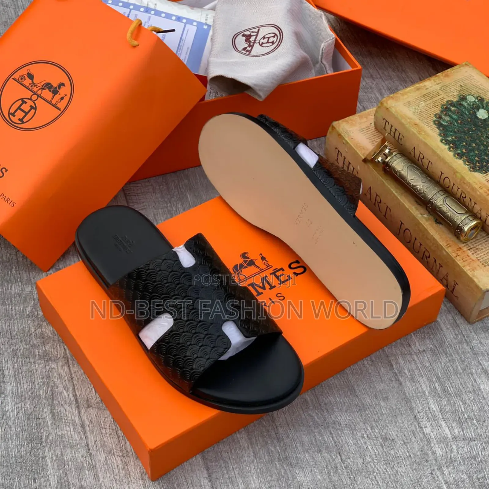 Pure Leather Slippers