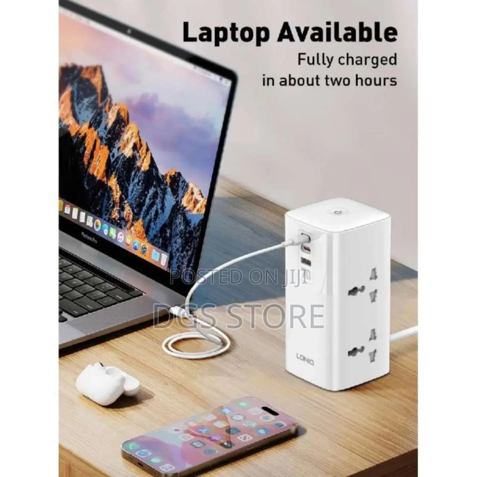 Ldnio Tower Extension Power Socket Sc4383 70w