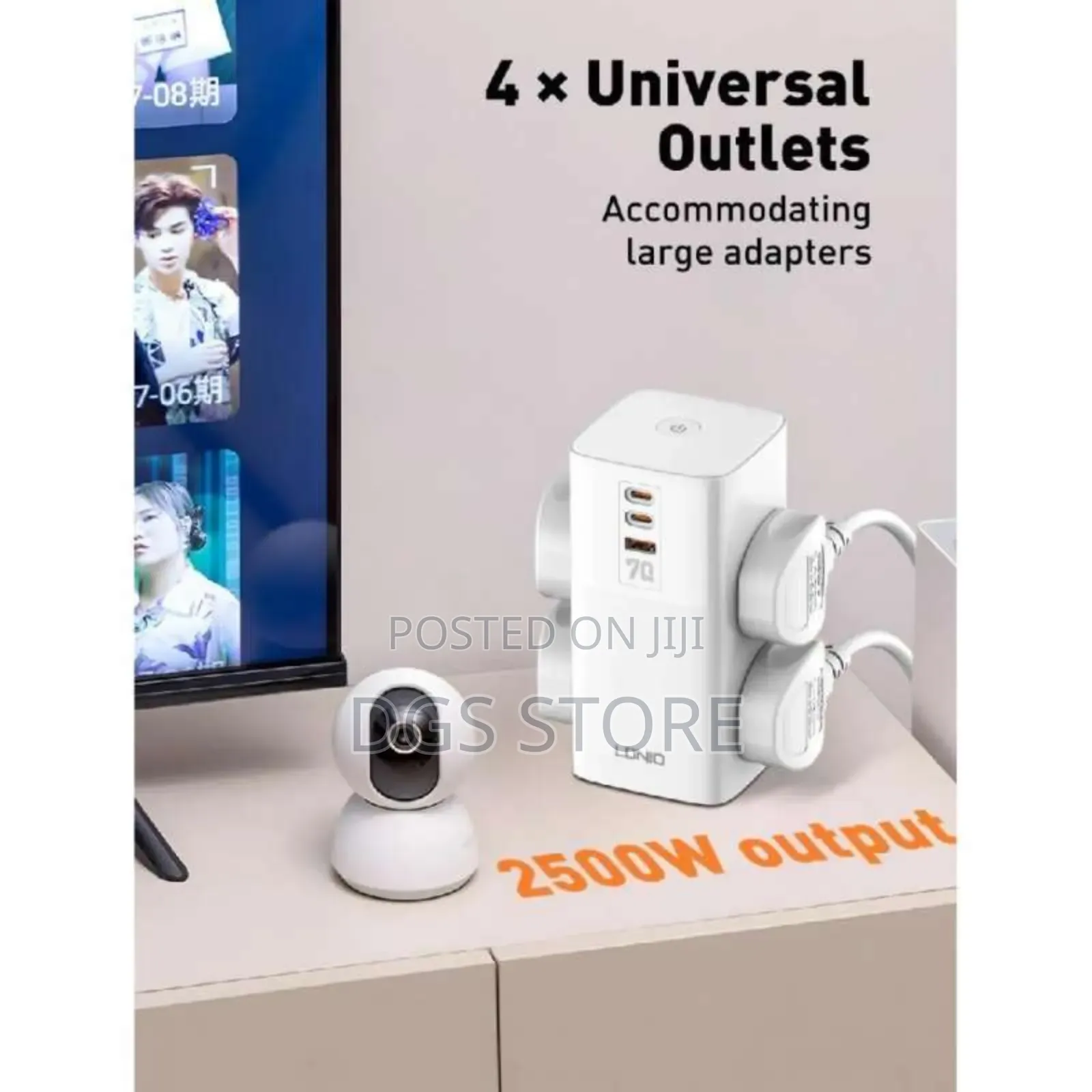 Ldnio Tower Extension Power Socket Sc4383 70w