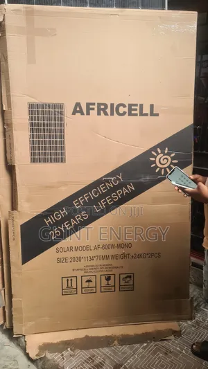 600w Africell Solar Panel