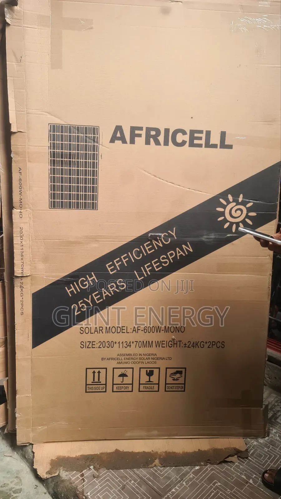 600w Africell Solar Panel