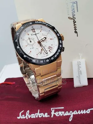 Photo - Ferragamo Rose Gold Chrono Watch