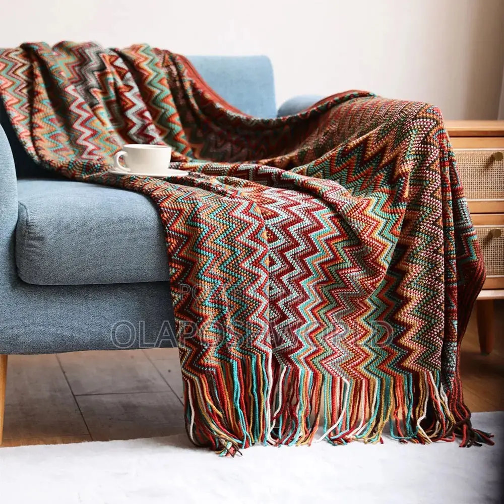 Knitted Sofa Throw