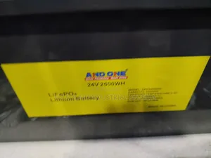 2.5kwh 24v and One Lithium Battery