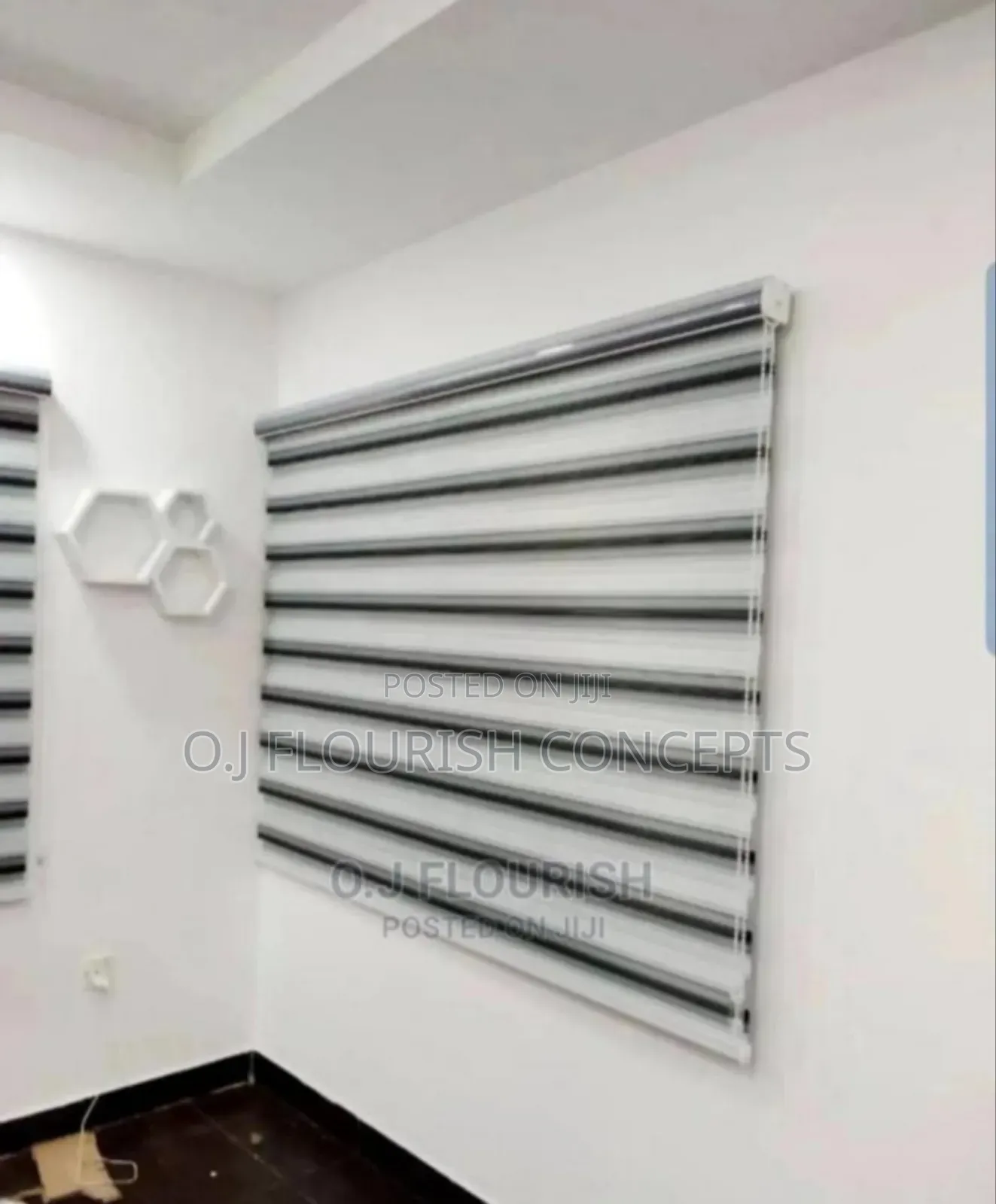 Horizontal Lines Window Blinds