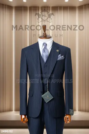 Classic Official Turkish Stripe Suit for Men Wears