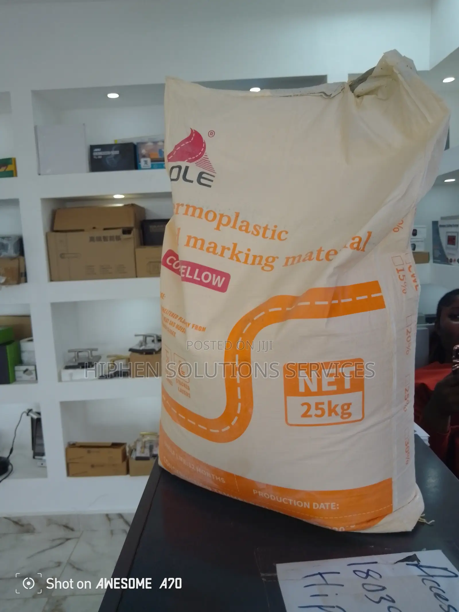 Construction Thermoplastic Road Marking Paint 25kg