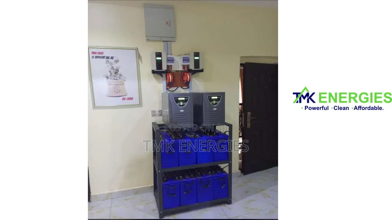 5kva Parallel(10kva) Solar Solution With 8 Batteries