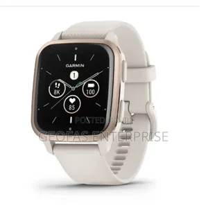 Garmin Venu Sq 2 – Music Edition, Peach Gold Aluminum Bezel