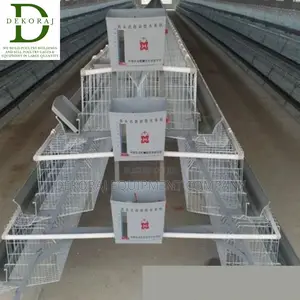 96 Imported Hotdip Capacity Layers Cage, Chicken Feeder
