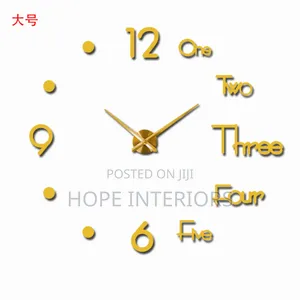 Three D Wall Clock