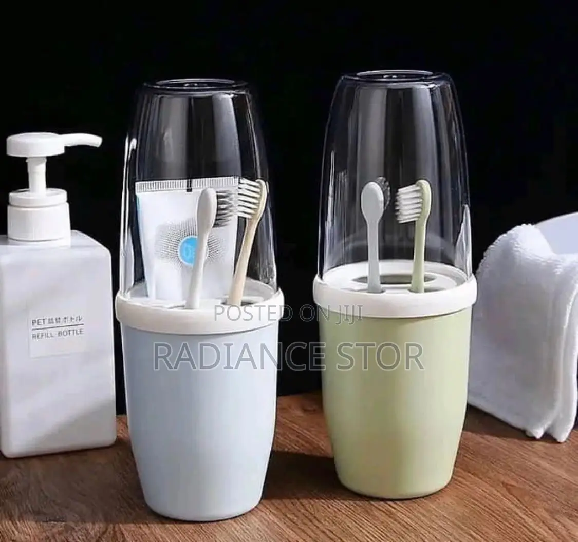 Quality Toothbrush Toothpaste Holder With Cover
