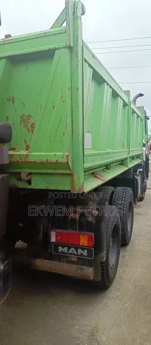11.3ton European Used 6x6 Man Diesel 27.322 Dump Truck