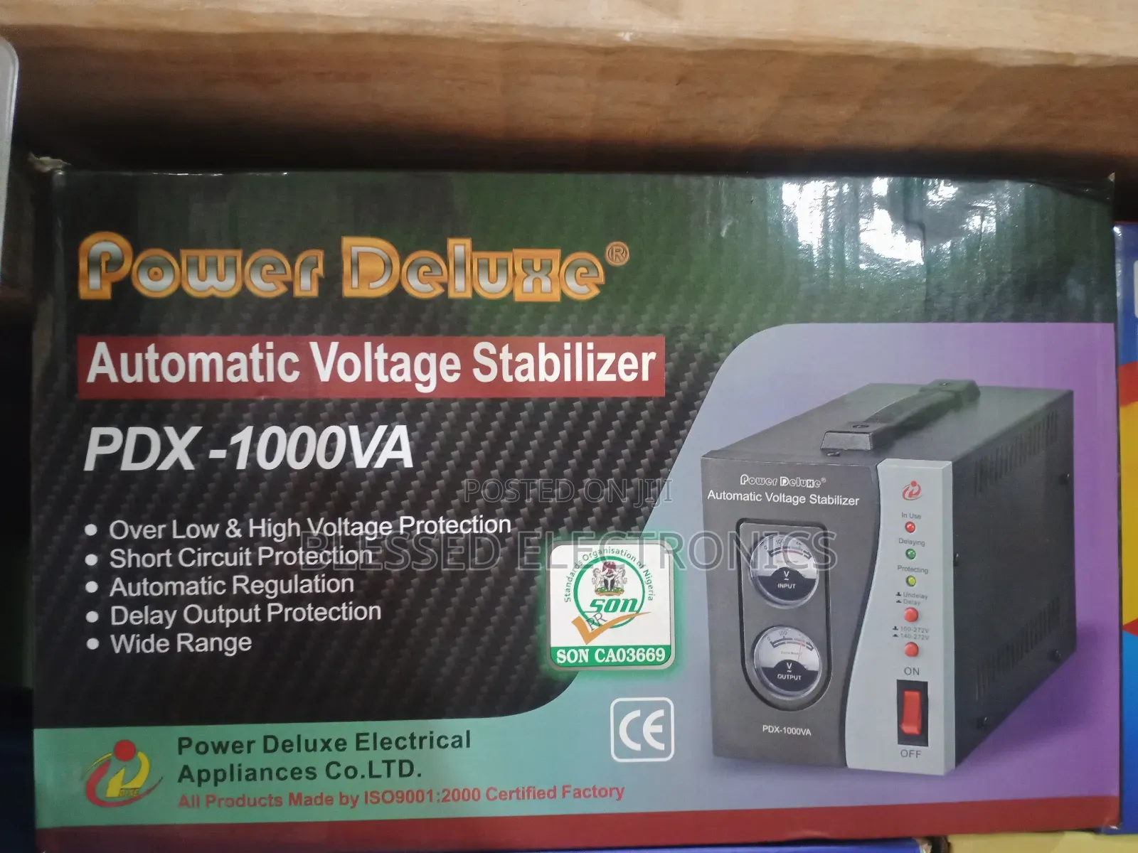 Power Deluxe Automatic Voltage Stabilizer PDX-1000va