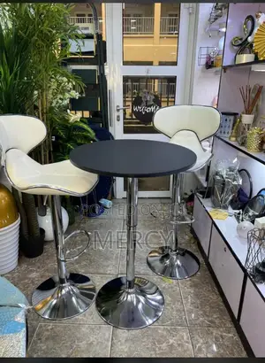 Swivel Bar Stools and Table