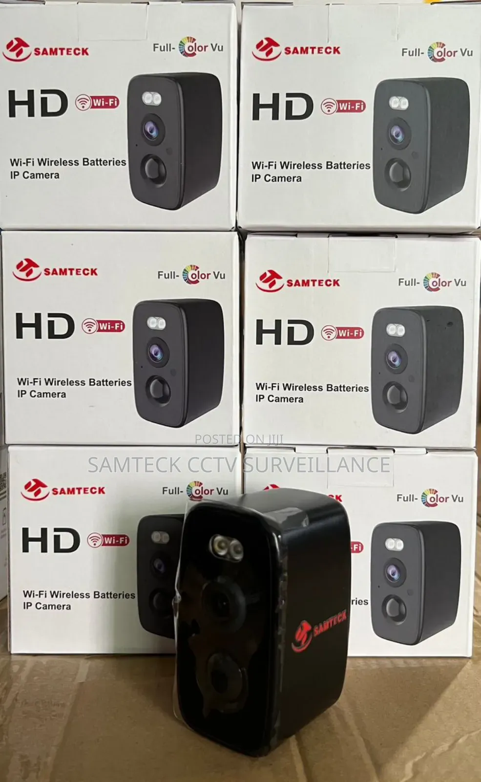 HD Wifi Battery Camera Samteck