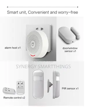 Tuya Wifi Alarm System With RF433 Door Sensor PIR Sensor