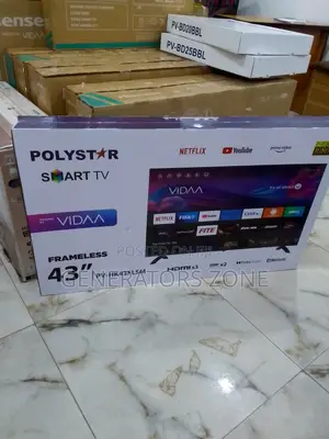 Fast Seling 43 Inch Polystar Tv| Netflix+Appstore