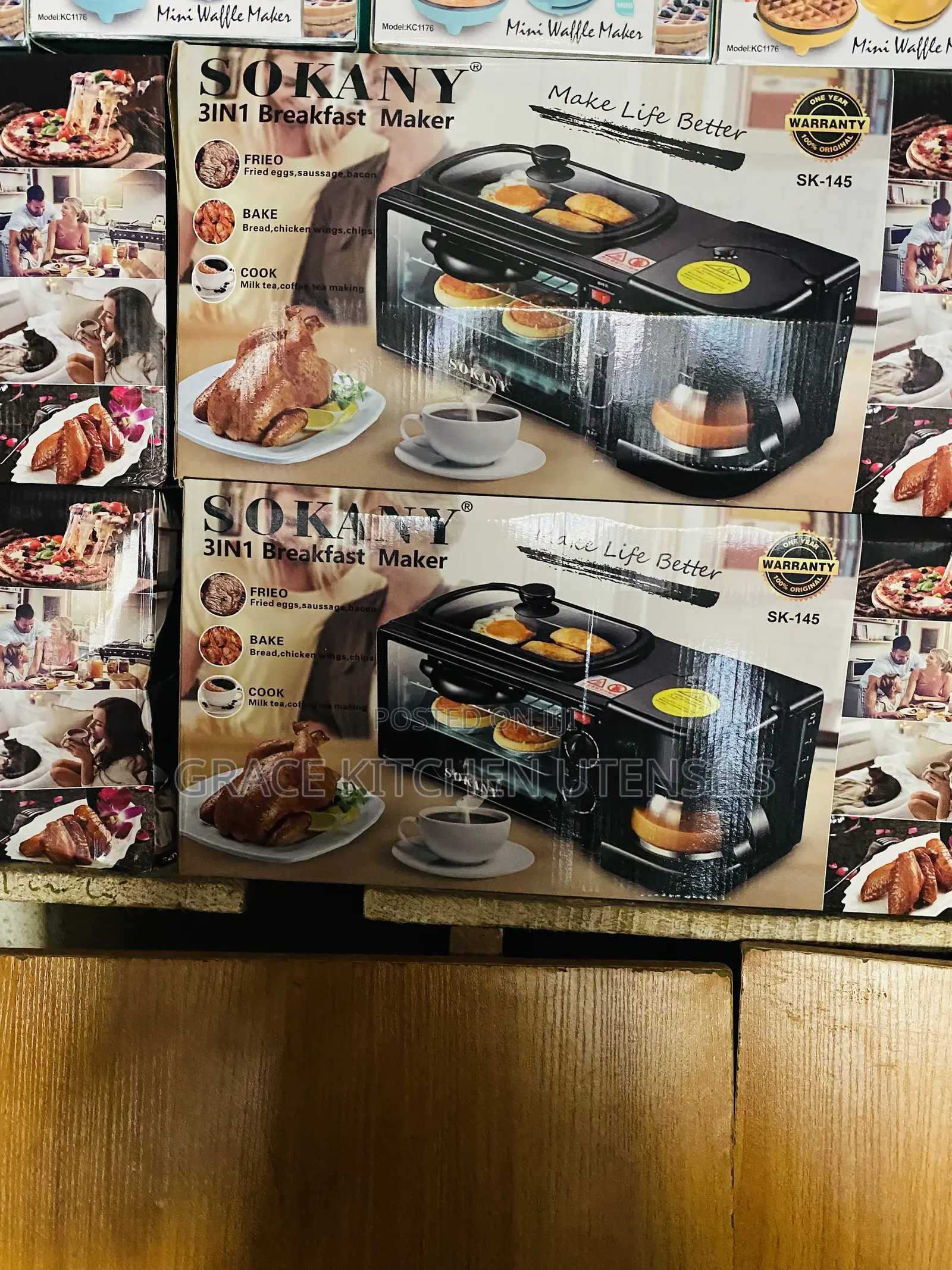 3 IN 1 Breakfast Maker