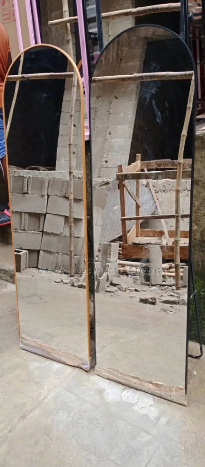 Unique Standing Mirror 