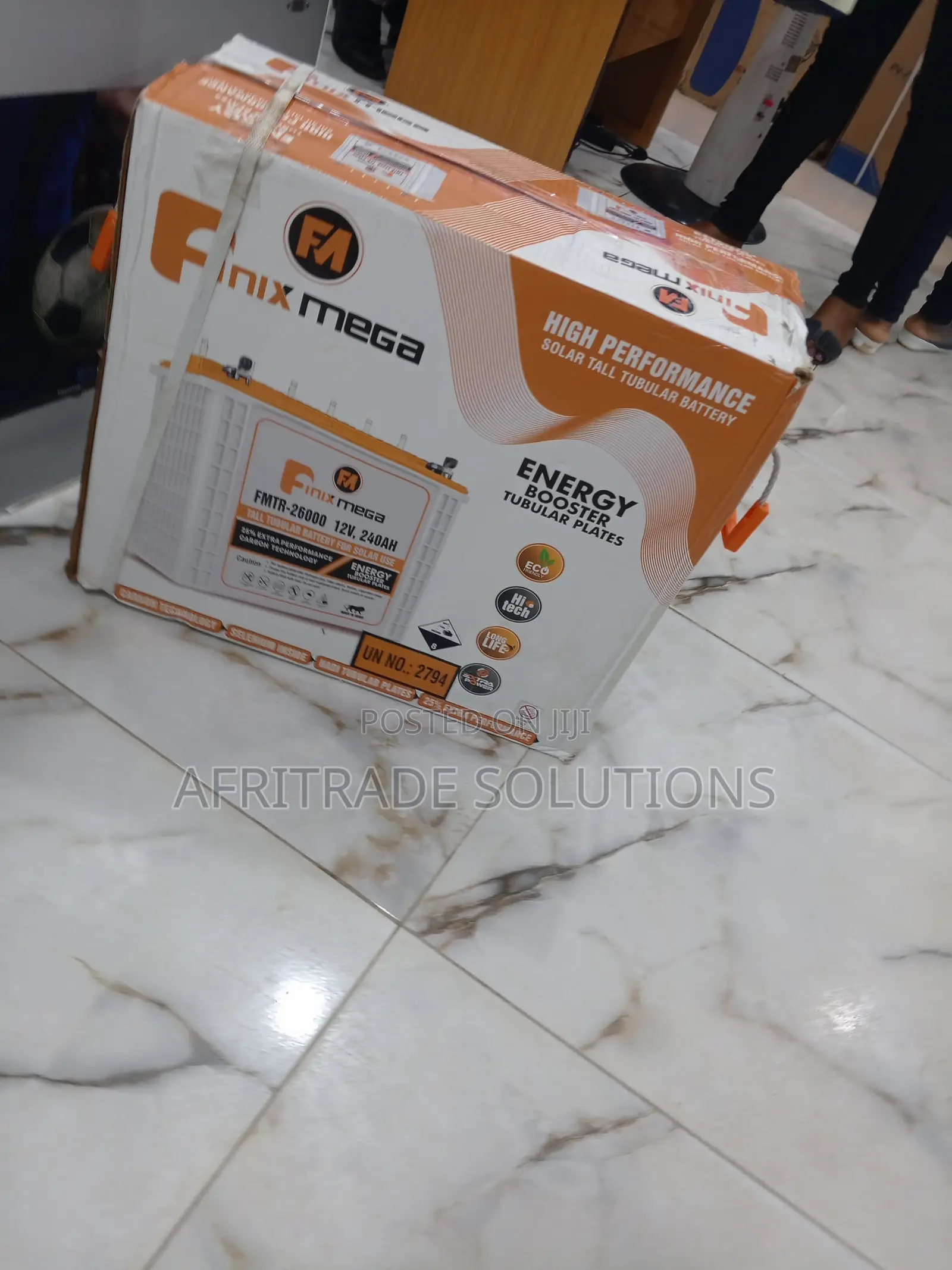 Finixmega 240ah Solid Tubular Battery