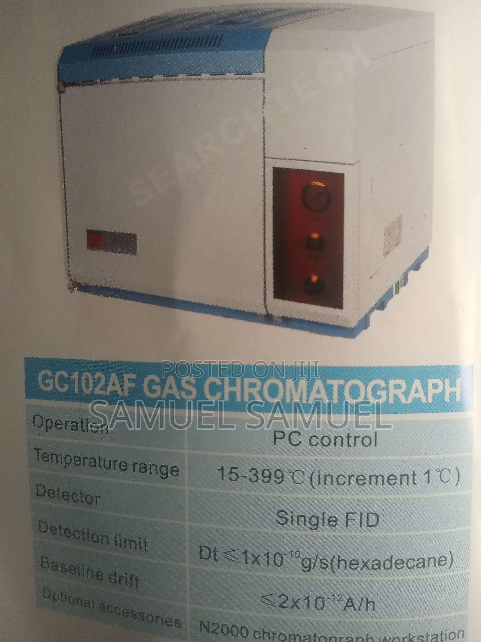 Gas Chromatography Machine