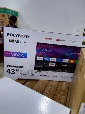 Polystar 43 Inches Smart Strong and Reliable-43 INCH