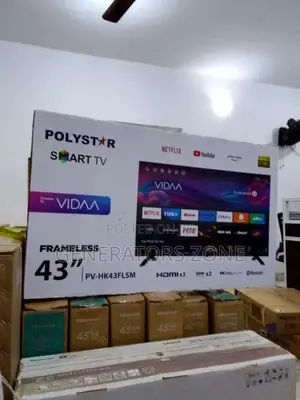 Portable Polystar 43-Inch Smart TV