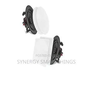 Pyle 6.5” 2-Way Midbass Speakers - Pair of in-Wall